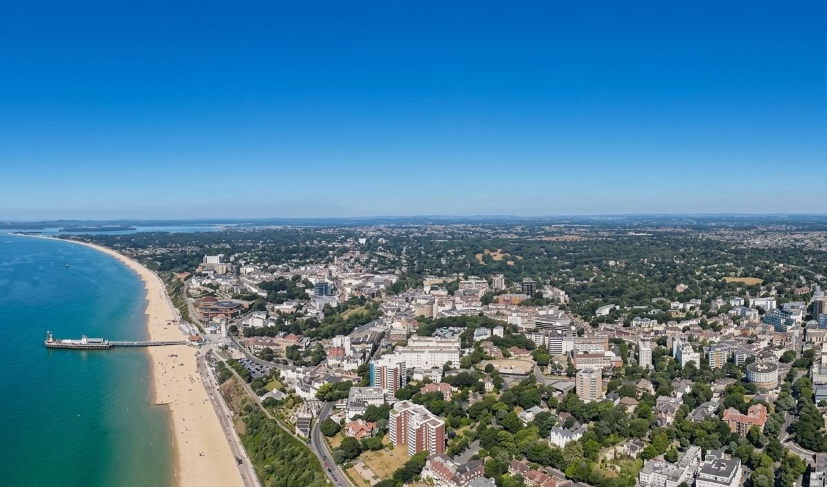 Bournemouth, Inglaterra: donde la costa se encuentra con las nubes
